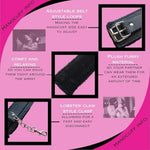 Fuzzy Handcuffs Set – Handcuffs For Grownups Bedroom, Sexy Handcuffs, Sex Restraint With Soft Sex Feather And Sex Blindfold – Intimate Bondage Kit For Couples & Romantic Date Night Fun
