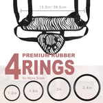 Strap On Harness Adult Sex Toys, Waist And Legs Adjustable Locks Dildo Harness, Four Rings Of Different Sizes For Strap On, Sex Toy Strapon For Women, Strapon Harness For Women Lesbian Couple