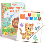 Watercolor Painting Books for Toddlers, Animals, and Fun Learning