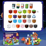 Magnetic Blocks - 100Pcs Magnetic Tiles Building Cubes, Stacking Magnets Toys For Kids Age 3+, Stem Montessori Sensory Toys Christmas Birthday Gifts For Boys & Girls (Hybrid Gameplay)