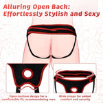 Strap On Harness Adult Sex Toys, Comfortable Elastic Neoprene Strapon Harness, Soft Skin-Friendly, Adjustable Velcro Straps, For Men, Women, Lesbian Couples, Pegging Play, Fits Waist 23''-54''