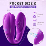 Remote Control Vibrator Sex Toy - Clitoral Licking G Spot Vibrator With 20 Modes, Couples Vibrator With App, Wearable Panty Vibrator For Clit G Spot Stimulation, Adult Sex Toys For Women Or Couples