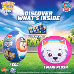 Bibi Paw Patrol - Surprise Egg Capsule With Memory Foam Expandable Plush Toy – 3.7" (9.5Cm) Soft Collectible With Hidden Surprises – Fun Gift For Kids, Parties, Holidays, Stocking Stuffers