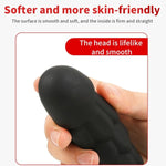 Anal Butt Plug Textured Dildo Sex Toy With Suction Cup Dildo For Adults Women Men Couples G-Spot Massager Anal Vaginal Sex Toys With Fish-Scale Bump And Glans Top Design For Stimulation