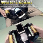 Automatic Male Masturbator Sex Toys For Men - Electric Adult Sex Machine With 10 Thrusting & Rotating Modes, Hands Free Stroker With Double Side Handle With Phone Holder Pocket Pussy Sleeves For Men