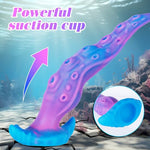 Silicone Octopus Tentacle Dildo Anal Plug Training Sets (4.7" 6.7" 8.7")