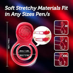 Vibrating Cock Ring With Rose Clitoral Vibrator, Penis Ring Vibrator With 10 Vibrations, Pleasure Vibrating Male Toys/Adult Sex Toys And Games For Couples