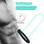 Penis Rings Set With 4 Different Sizes Cock Rings For Erection Enhancing, Long Lasting Stronger Adult Sex Toy, Soft Stretchy Silicone Cock Ring For Men Couple Sexual Pleasure Enhancing, Black