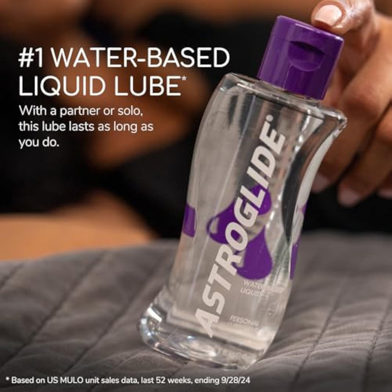 ASTROGLIDE Water-Based Lubricant 2.5 Fl Oz - 3 Pack Travel Size