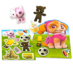 Paw Patrol Magnetic Creations Toy - Bundle with 12 Skye Magnetic Play Pieces Plus Stickers and More for Kids, Toddlers | Paw Patrol Skye Play Set for Girls