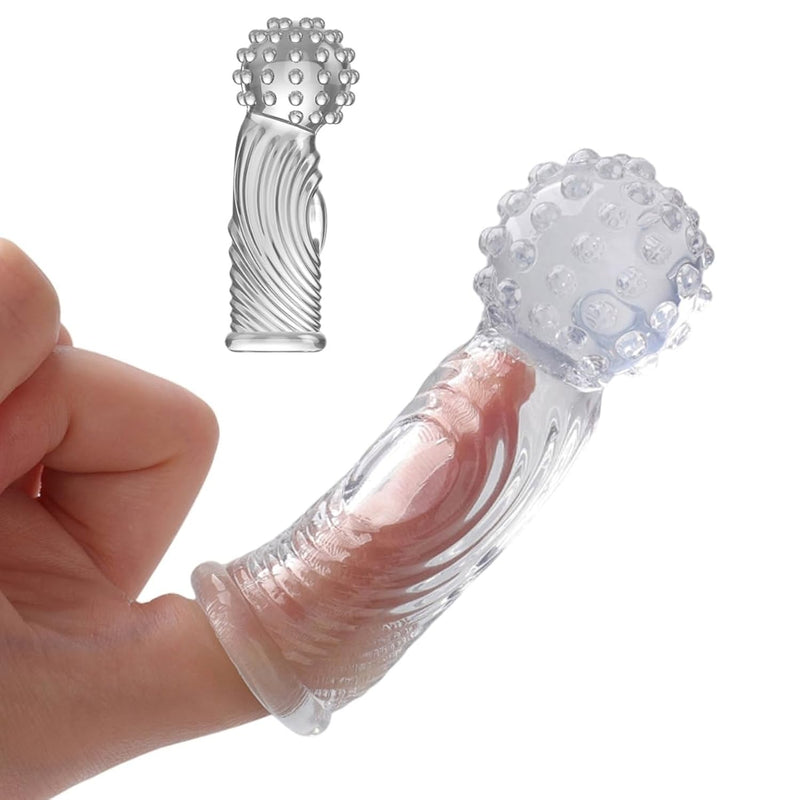 Adult Finger Vibrator Accessories, Finger Sleeve G-Spot Clitoral Vagina Anal Nipple Stimulation Adult Sex Toys For Women, Sex Accessories For Adults Couples Oral Sex Things For Couples Kinky Sex Toys