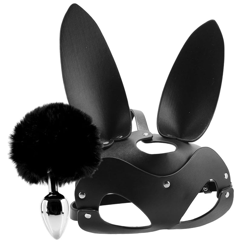 Anal Plug Sex Toys Adult Anal Plug Training Set Sm Butt Plug & Mask Kit For Male Female Couple Gay Adult Sex Toys Unisex