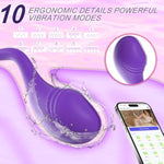 App Remote Control Vibrator For Women, Wearable Panties G-Spot Vibrators, 10 Vibration Clitoral Stimulator Vibrating Egg, Long Distance Couple Vibrator, Female Masturbator Adult Sex Toys
