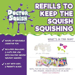 Squishy Maker Refill Pack | Diy Squishy Making Kit With 10 Tpr Balloons And 10 Reusable Clips | Make Your Own Squishies For Kids Ages 8 & Up | 1 Pack