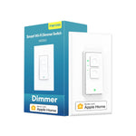 Smart Dimmer Switch Single Pole Supports Apple Homekit, Alexa Google Assistant