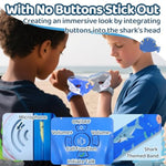 Walkie Talkies For Kids 2 Pack - Toys For Boys Girls Age 3-5 5-7 8-12 Christmas Birthday Gifts For Toddlers Adjustable Strap Long Range Clear Sound Camping Outdoor Game Shark Walkie-Talkie