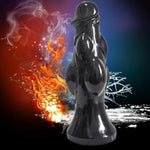 8.27" Monster Huge Dildo,Super Long Liquid Silicone Butt Plug With Strong Suction Cup Waterproof Anal Plugs Prostate Massage Stimulation Anal Trainer 2.44" Diameter Silicone Dildos For Women Men