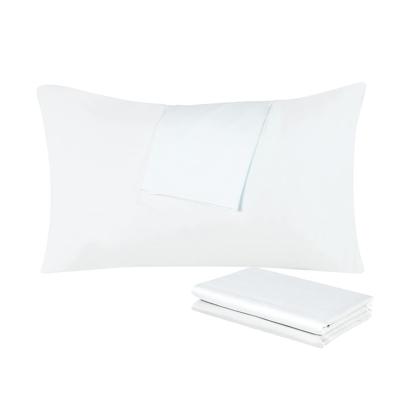 4 Pack Pillow Protectors Standard Size Set Of 4, Viscose Made From Bamboo Pill