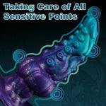 7.5In Big Butt Plug Tentacle Dildo Xl Butt Plug, Monster Large Anal Dildo Soft Silicone Butplug, Wearable Tenticle Sex Toy Octopus Massive Dildos, Huge Anal Trainer For Men Women Gay Couples