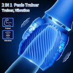 Male Sex Toys For Men - Male Masturbator Penis Training Vibrator With 10 Vibrating Sex Toy Male Strokers Pocket Pussy Trainer Stimulator, Mens Sex Machine Masturbators Adult Sex Toys & Games Usb