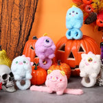 15 Pcs Monster Stuffed Animal Slap Bracelets For Kids Cute Plush Animal Slap Bracelets Monster Party Favors Christmas Toy Bulk Christmas Goodie Bag Stuffers For Kids Halloween Xmas Gifts