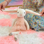 Ballerina Bunny - Stuffed Plush Animal - Ballet Gifts For Girls Ages 0 1 2 3 4 5 6 7 8 Years