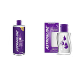 Personal Lubricant Value Size 12Oz & Travel Size 2.5Oz Water-Based Lubes, Long Lasting, Condom Compatible