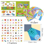 152 Pcs Origami Kit for Kids Ages 5-12 with Instruction Book