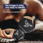 Sex Position Pillow Dice Game Set-Sex Inflatable Pillow Sex Toys Sex Dice For Adult Couples Adult Pillow Position Cushion Triangle Inflatable Ramp Furniture Bedroom Sexual Games For Deeper Position