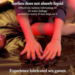 Inflatable Massage Sheet Pvc Waterproof Sex Furniture For Bedroom Couples Nuru Massage Therapy Gel Mattress Rubber Sheets Queen Waterproof Blanket For Bed Sex Toys Novelties Adult Stuff Tools