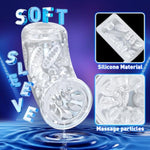 Automatic Male Masturbator Sex Toys For Men, Male Sex Toy With 4 Thrusting & 7 Rotation Modes, Pocket Pussy Men Stroker With 7 Color Ambient Lighting, Sex Toy Sex Machine, Adult Sex Toys, Grey