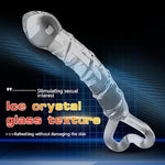 Crystal Glass Butt Toys Heart Shaped Anal Trainer Jewel Butt Plug S&M Adult Gay Anal Plugs Woman Men Sex Gifts Things For Beginners Couples