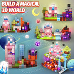 100 Pcs Magnetic Blocks With Light Blocks, 1Inch Light Up Rechargeable Magnetic Building Blocks For Boys Girls Ages 3+, Sensory Magnet Cubes Christmas Birthday Present Construction Toys.