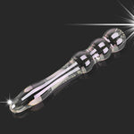 Glass Dildo Anal Beads Adult Sex Toys For Couples,Crystal Double Dildo Anal Plug For G Spot Stimulation, Anal Toys Buttplug Prostate Massager, Anal Trainer Sex Game Adult Toys For Women Men