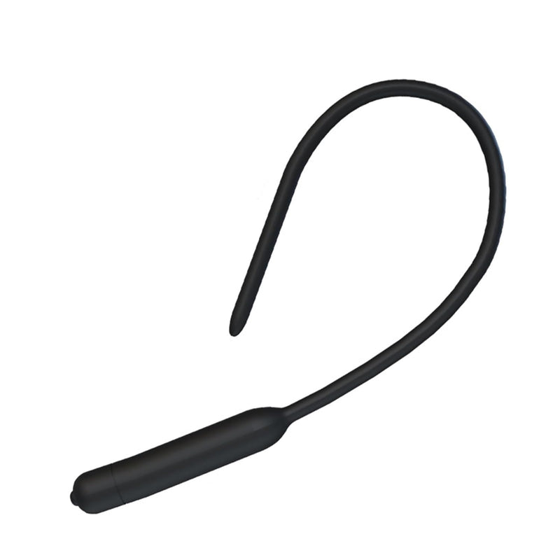 Urethral Vibrator Ten Frequency Vibration Mode Silicone Long Male Masturbation Device Adult Products