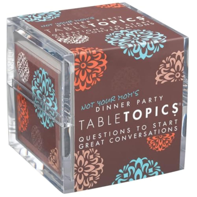 TableTopics Not Your Mom’s Dinner Party Conversation Cards for Adults to Get to Know Each Other on a New Level, 135 Eye-Opening Questions for Friends at Parties, Unique Host Gift