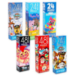 Assorted Jigsaw Puzzles Set for Children - 6 Piece Bundle Paw Patrol, Peppa Pig, Baby Shark, Trolls, Ryan's World Jigsaws, More | Christmas, Holiday, Birthday Puzzle Pack for Kids