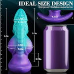 6.3" Large Butt Plug Silicone Anal Plugs Huge Buttplug With Knot For Anal Training, Wearable Anal Dilator Vaginal Stretchers With Anchor Shaped Base, Fantasy Dildo Sex Toys For Men Women Gay Couples