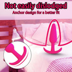 3Pcs Silicone Anal Plug Beads Kit Trainer Set Beginners To Advanced Player For Comfortable Long-Term Wear Training Set Silicone Butt Plug For Men Women Couples Relaxing (Pink) Fba