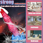 Inflatable Squirting Dildo Anal Plug Thick Big Dog Knot Dildo Animal Fake Penis Suction Cup Dildo Realistic Ejaculating Red Silicone Fantasy Dildo Anal Trainer Gay Sex Toy Men Women Couples 7'' (A)