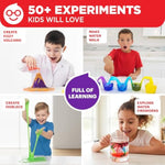 My First Science Kit For Kids Ages 4-5-6-7-8 | Christmas, Birthday Gift Ideas For 4+ Year Old Boys & Girls | Toy Stem Kit With 50+ Experiments | Learning & Educational Projects