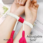 Erotic Red And White Handcuffs For Sex Bondage – Special Playful, Joyful, And Loving Moments With Wife, Girlfriend, Or Partner – Ideal For Hookups, Private Sex, Anniversaries, Marriage, And Birthdays