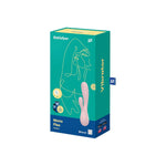 Mono Flex Connect App Vibrator Sex Toy | Adult Toys For Women | Rabbit Vibrator + App | Vibrating Sexual Pleasure Device | Stimulation Vibrators | Woman Sextoy (Pink)