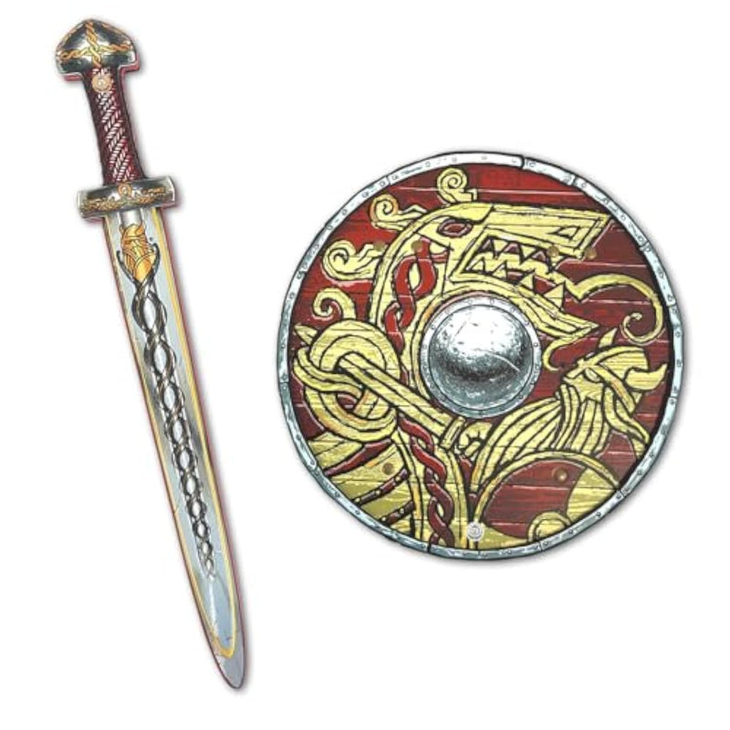 - Viking Foam Sword & Shield | For Kids Aged 3-8 Years | Chief Harald’S Medieval Set For Little Warriors & Berserker’S Pretend Play | Safe Weapon Accessories For Boys’ Dress Up & Costumes