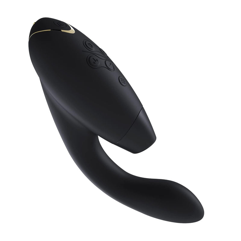 Duo 1 Clitoral Sucking Vibrator For Women - Vibrating Sex Toy For Clitoral And G-Spot Stimulation - Smart Silence - Rabbit Vibrator With 12 Intensity Levels - Waterproof - Black