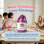 Violet Color Splash Washable Tempera Paint for Arts and Crafts