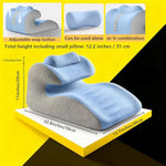 Wedge Pillow For Adult Play, Butt Cushion For Couples, Intimacy Pillow Memory Foam - For Couples & Pregnancy, Butt Positioning Pillow For Deeper Comfort Two Fabrics Are Available (Light Gray-1)
