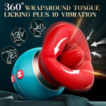 Adult Sex Toys Vibrator With App Function - 3In1 Big Mouth Vibrators Sex Machine With 360° Tongue Licking & Sucking & Vibrating, Clit Nipple G Spot Anal Toys For Women Couples Adult Sex Toys & Games