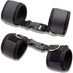 Sex Cuffs Set For Hands And Legs, Leather And Fluffy Handcuffs For Adult Play, Bedroom Erotic Bondage Cuffs For Women, Bdsm Restraining Valentines Cuff Set, Sm Sex Toys For Couples Flirt #4