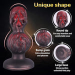 Devil'S Hand - 3 Sizes Anal Plug Big Anal Dildo Huge Dildo Thick Anal Dildo With Strong Suction Cup, Monster Fantasy Dildo With 2 Big Knots, Anal Toys For Beginners Men Women (S)